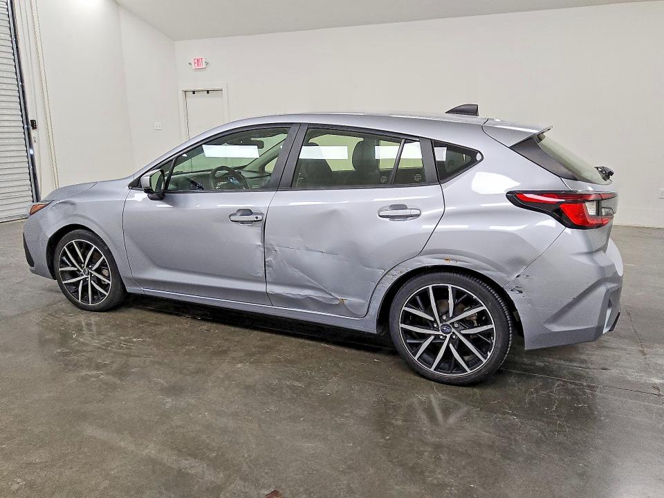 2025 Subaru Impreza VIN JF1GUAFC7S8201706 COPART salvage auction — ALL OVER, TX - CERTIFICATE OF TITLE, sold $1,200 on 2026-07-21 (photo 2)