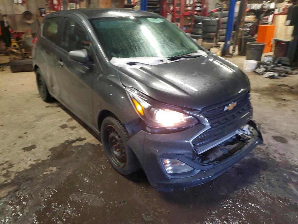 2021 Chevrolet Spark VIN KL8CB6SA3MC701497 COPART salvage auction — FRONT END, On - Permit Salvage, sold $150 on 2026-07-28 (photo 4)