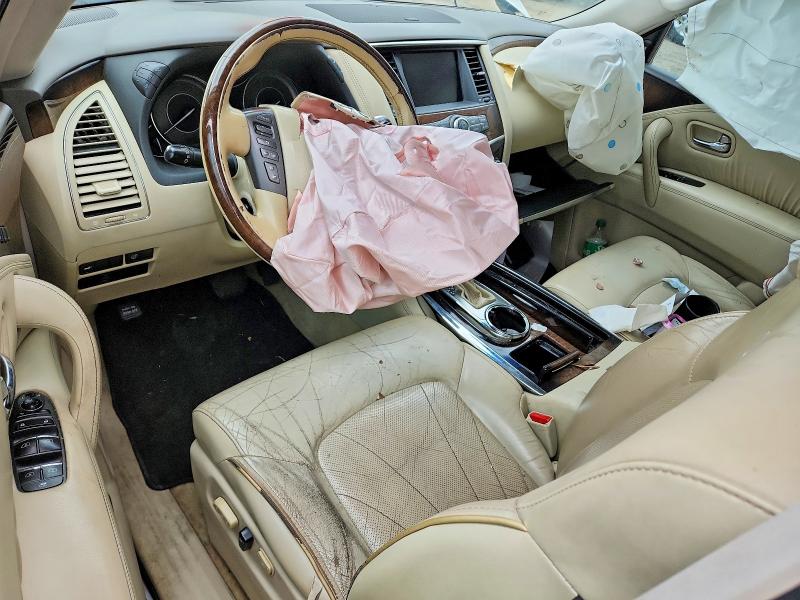 2013 Infiniti Qx56 VIN JN8AZ2NE0D9060621 COPART salvage auction — REAR END, Salvage Title, sold $725 on 2026-07-23 (photo 8)