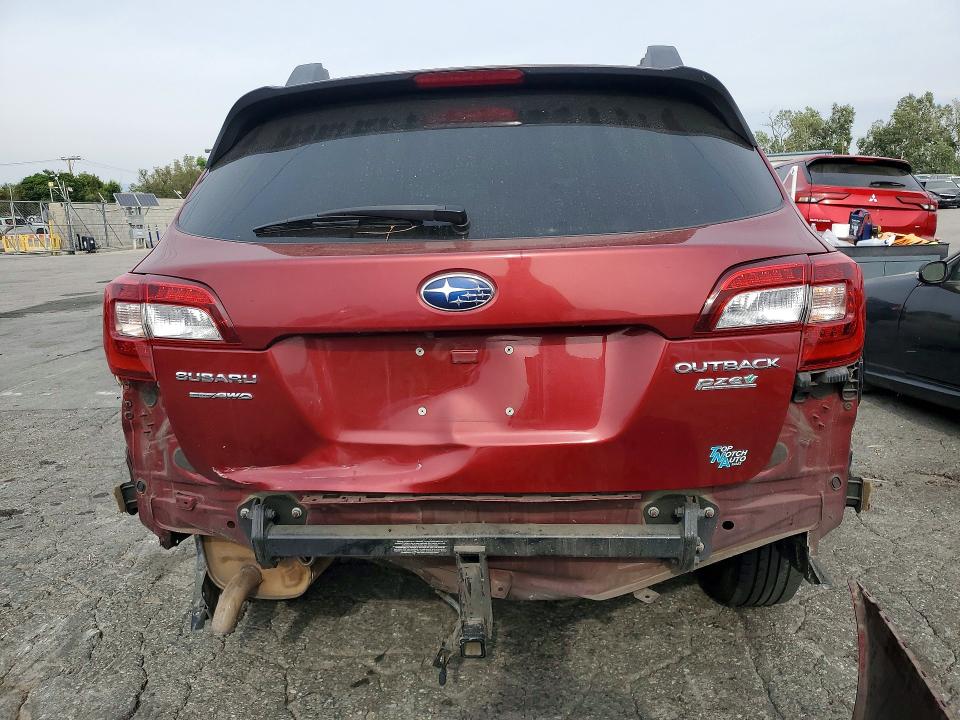 2017 Subaru Outback VIN 4S4BSAAC9H3426048 COPART salvage auction — REAR END, Ca - Salvage Certificate, sold $3,250 on 2026-07-02 (photo 6)