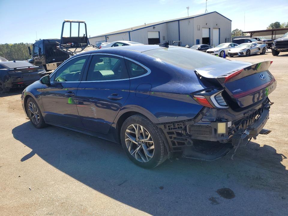 2020 Hyundai Sonata VIN 5NPEL4JAXLH039407 COPART salvage auction — REAR END, Ms - Cert Of Title-Salvaged, sold $2,650 on 2026-07-31 (photo 2)