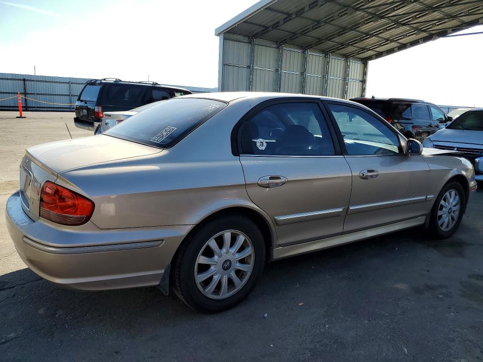 2005 Hyundai Sonata VIN KMHWF35H65A150670 COPART salvage auction — FRONT END, Ca - Salvage Certificate, sold $100 on 2026-07-09 (photo 3)