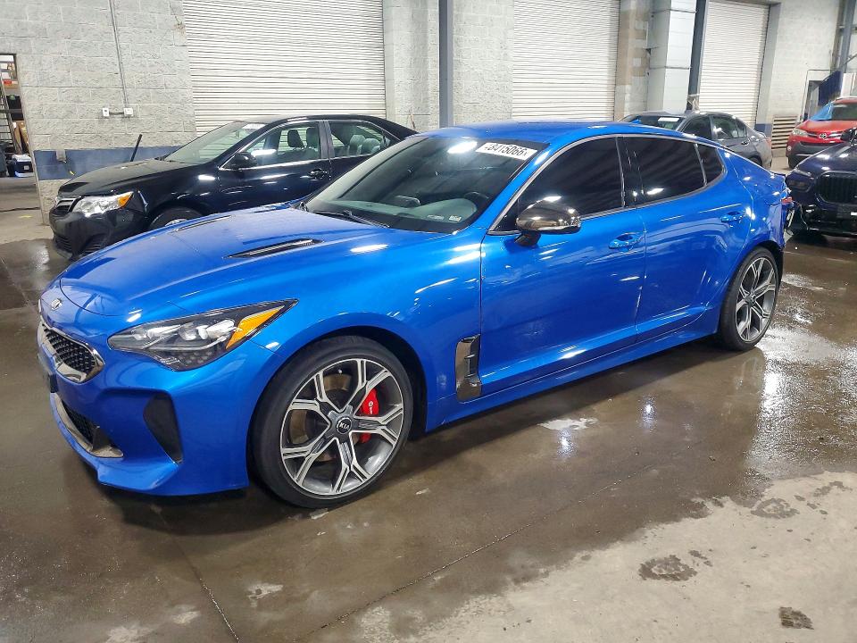 2020 Kia Stinger VIN KNAE35LC9L6082650 COPART salvage auction — REAR END, Mn - Cert Of Title-Salvage Flood, sold $5,100 on 2026-07-28 (photo 1)