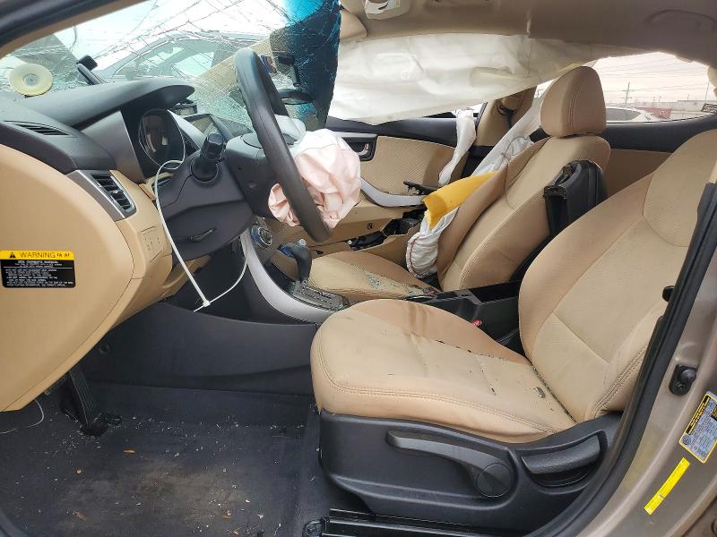 2013 Hyundai Elantra VIN 5NPDH4AE6DH387772 COPART salvage auction — SIDE, Il - Salvage Certificate, sold $425 on 2026-07-09 (photo 7)
