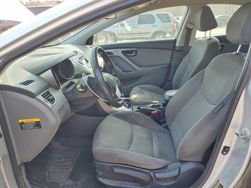 2012 Hyundai Elantra VIN KMHDH4AE6CU375606 COPART salvage auction — MINOR DENT/SCRATCHES, Ny - Certificate Of Title, sold $700 on 2026-07-23 (photo 7)