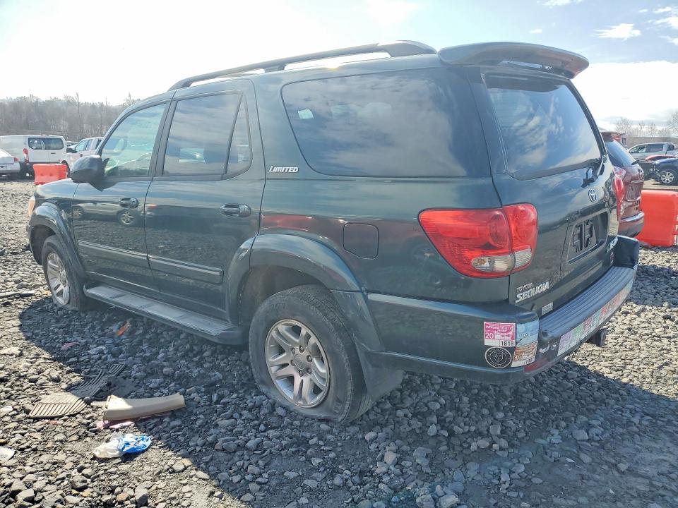 2006 Toyota Sequoia VIN 5TDBT48A56S271078 COPART salvage auction — MINOR DENT/SCRATCHES, Pa - Certificate Of Salvage, sold $800 on 2026-07-22 (photo 2)