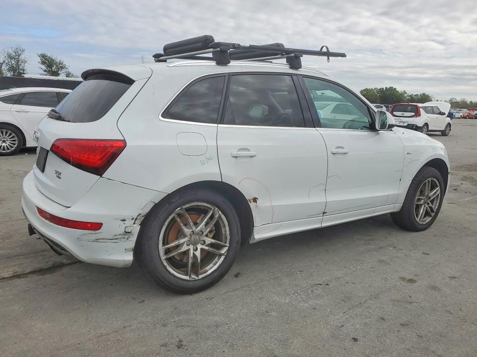 2014 Audi Q5 VIN WA1DGAFP3EA023176 COPART salvage auction — REAR END, Salvage Title, sold $450 on 2026-07-28 (photo 3)