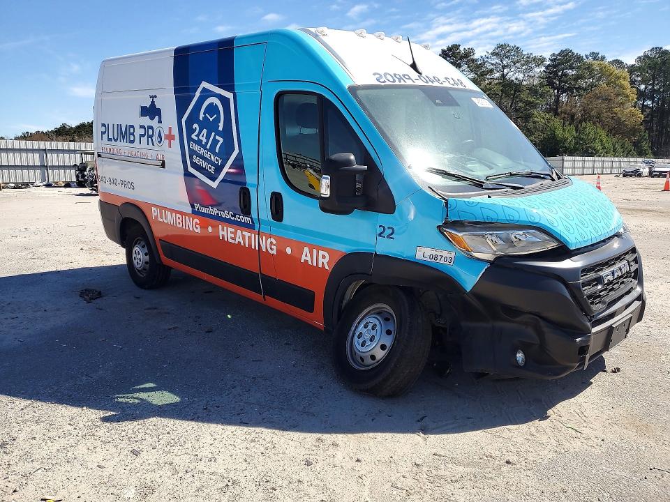 2023 Ram Promaster city VIN 3C6LRVCG9PE591642 COPART salvage auction — FRONT END, Sc - Cert Of Title-Salvage, sold $11,900 on 2026-07-29 (photo 4)