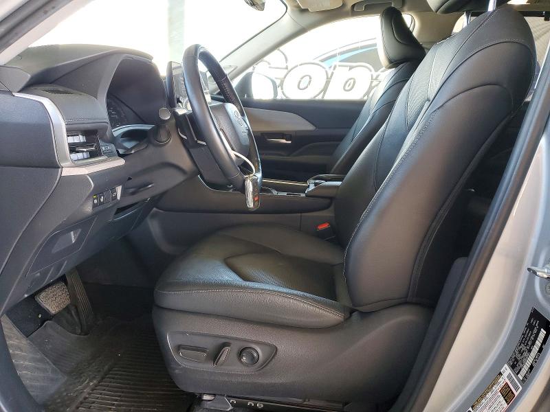 2024 Toyota Highlander VIN 5TDAAAB59RS037851 COPART salvage auction — Rear End, CA - SALVAGE CERTIFICATE, sold $18,700 on 2026-05-28 (photo 7)