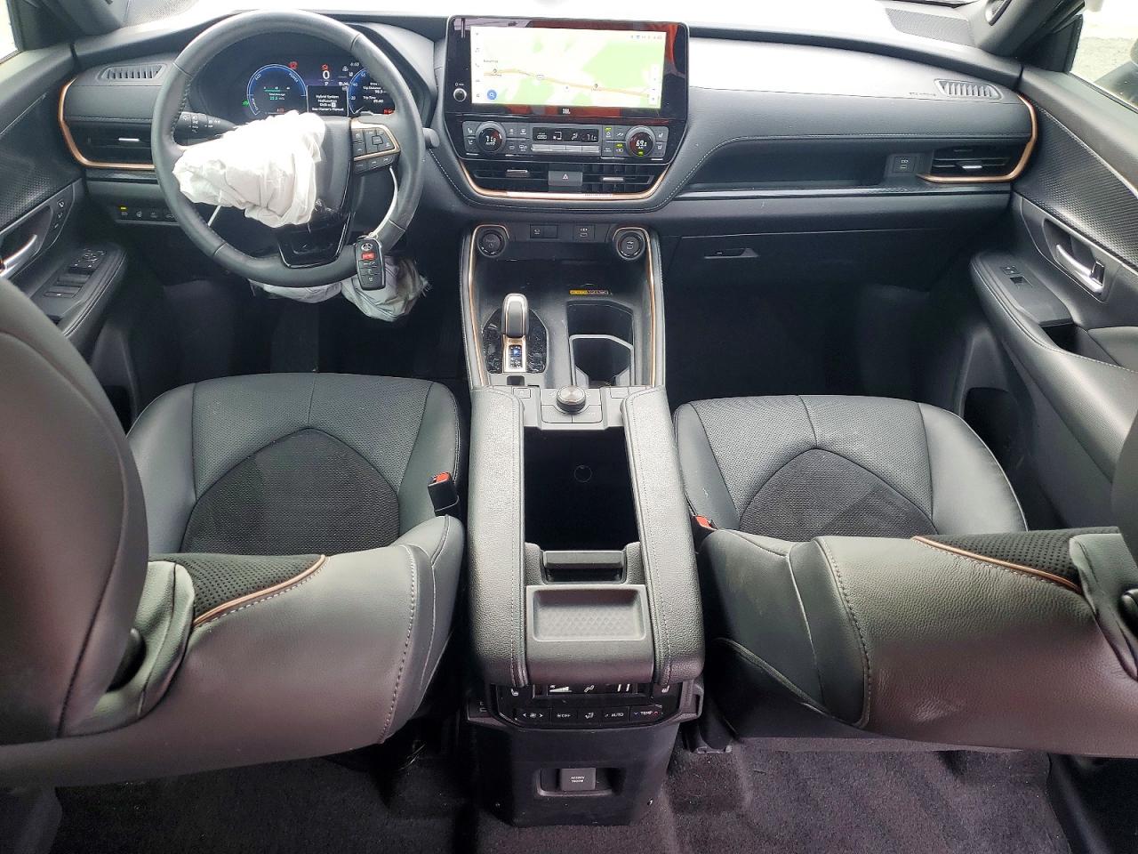 2025 Toyota Highlander VIN 5TDADAB50SS011068 COPART salvage auction — Front End, AL - CERT OF TITLE-SALVAGE TITLE, sold $18,300 on 2026-07-09 (photo 8)