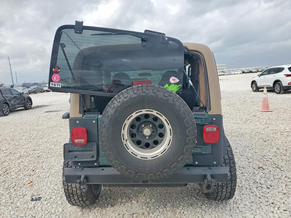 2001 Jeep Wrangler / VIN 1J4FA59S51P335217 COPART salvage auction — FRONT END, Mo - Salvage Certificate Of Title, sold $1,400 on 2026-07-09 (photo 6)