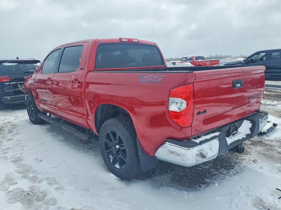 2018 Toyota Tundra VIN 5TFDW5F17JX724984 COPART salvage auction — FRONT END, Il - Salvage Certificate, sold $1,500 on 2026-07-06 (photo 2)