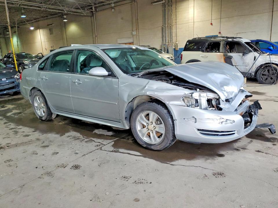 2014 Chevrolet Impala VIN 2G1WA5E33E1159364 COPART salvage auction — FRONT END, MI - CERTIFICATE OF TITLE, sold $500 on 2026-07-03 (photo 4)