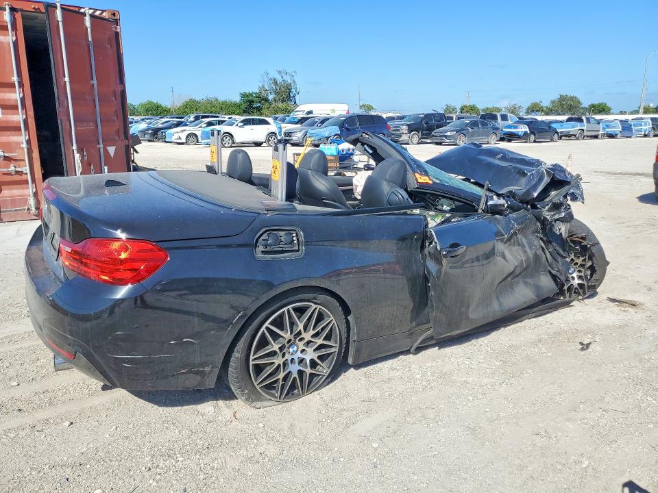 2016 BMW 4er VIN WBA3T7C5XG5A37283 COPART salvage auction — FRONT END, FL - CERT OF TITLE SLVG REBUILDABLE, sold $375 on 2026-08-12 (photo 3)