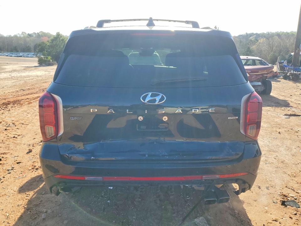 2025 Hyundai VIN KM8R3DGE8SU943106 COPART salvage auction — REAR END, Nc - Salvage Certificate Of Title, sold $16,500 on 2026-07-20 (photo 6)