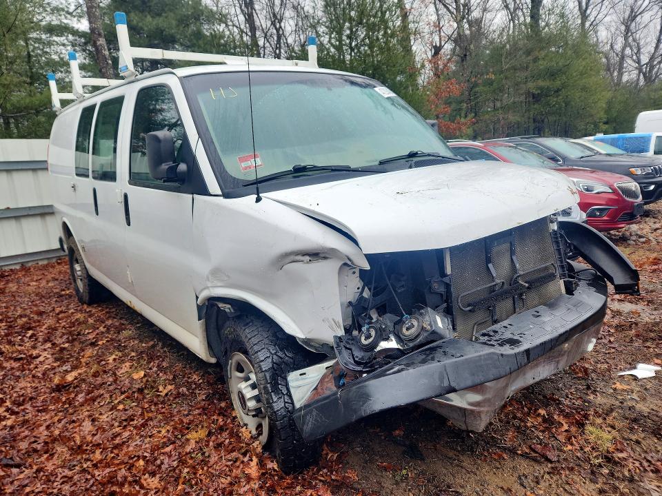 2017 Gmc Savana VIN 1GTW7AFFXH1126122 COPART salvage auction — FRONT END, Ri - Salvage Certificate Of Title, sold $1,050 on 2026-07-09 (photo 4)