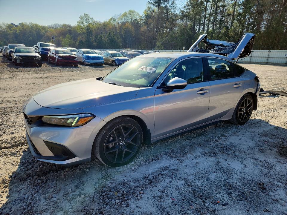 2024 Honda Civic VIN 19XFL1H8XRE007222 COPART salvage auction — REAR END, Ga - Cert Of Title-Salvage, sold $7,900 on 2026-07-09 (photo 1)