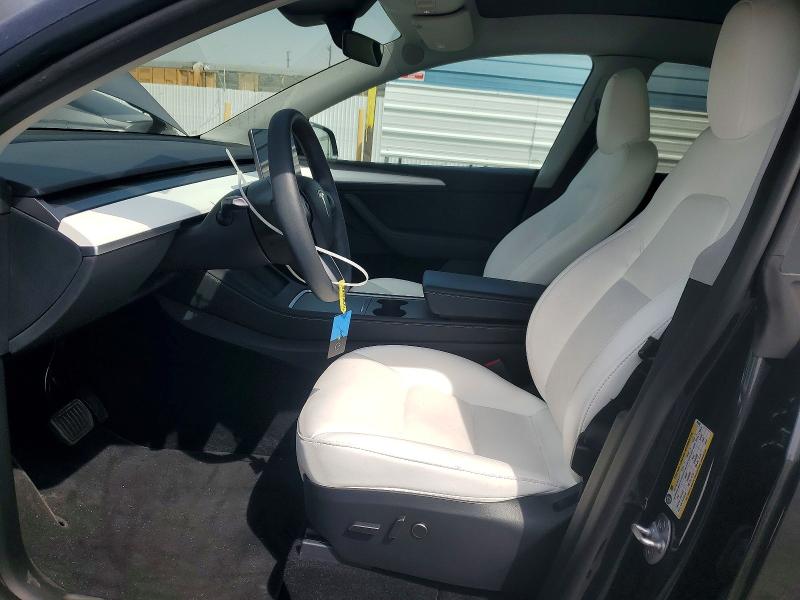 2024 Tesla Model y VIN 7SAYGDEE7RF001965 COPART salvage auction — FRONT END, Ca - Salvage Certificate, sold $250 on 2026-07-28 (photo 7)