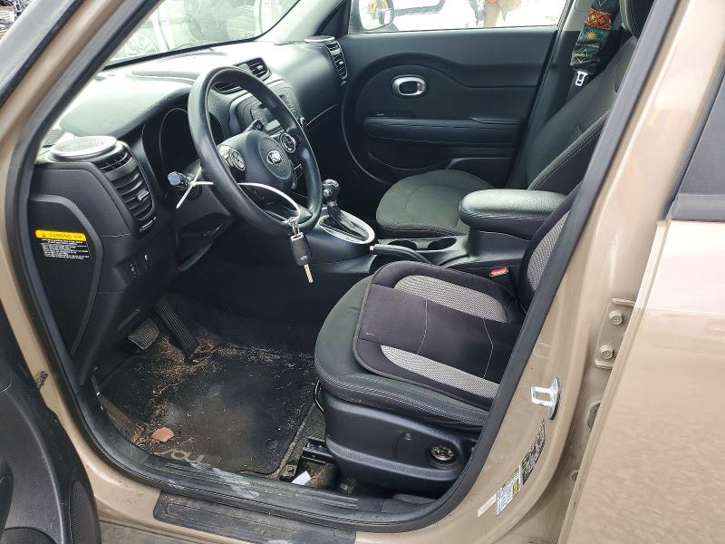 2014 Kia Soul VIN KNDJN2A21E7067819 COPART salvage auction — NORMAL WEAR, Tn - Salvage Certificate, sold $400 on 2026-07-14 (photo 7)