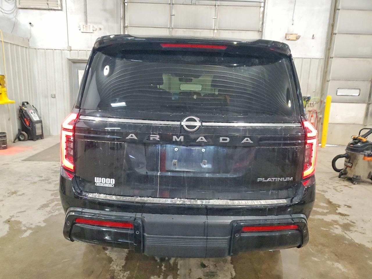 2025 Nissan Armada VIN JN8AY3EB5S9100705 COPART salvage auction — Front End, MO - SALVAGE CERTIFICATE OF TITLE, sold $49,000 on 2026-07-07 (photo 6)