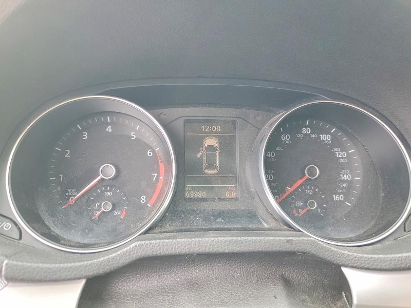 2016 Volkswagen Passat VIN 1VWAT7A39GC032982 COPART salvage auction — SIDE, OH - CERT OF TITLE-SALVAGE, sold $600 on 2026-07-02 (photo 9)