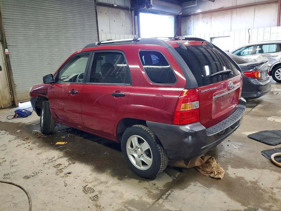 2008 Kia Sportage VIN KNDJF724887531221 COPART salvage auction — FRONT END, IL - SALVAGE CERTIFICATE, sold $700 on 2026-07-07 (photo 2)