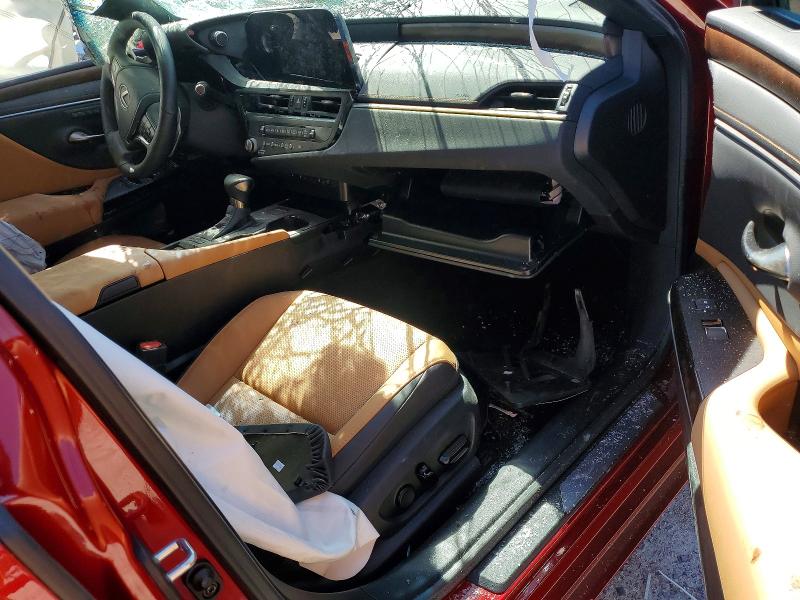 2025 Lexus Es 350 VIN 58ADZ1B15SU206157 COPART salvage auction — Side, TX - SALVAGE VEHICLE TITLE, sold $9,100 on 2026-04-28 (photo 8)
