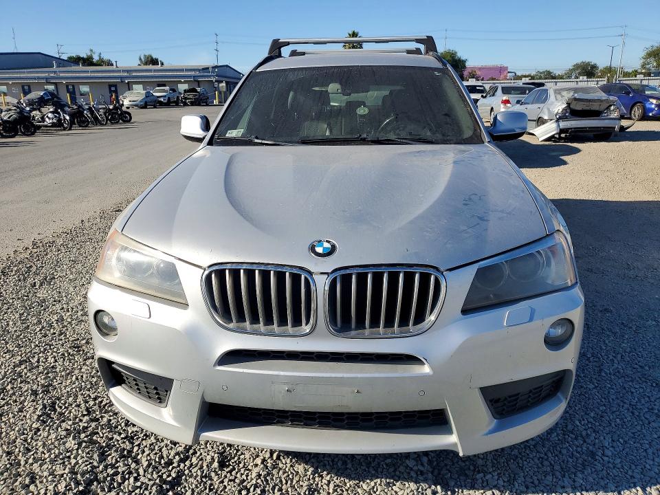 2014 BMW X3 VIN 5UXWX7C53E0E79335 COPART salvage auction — MECHANICAL, Ri - Dis/Dlr/Exp Only Clean Title, sold $800 on 2026-07-02 (photo 5)