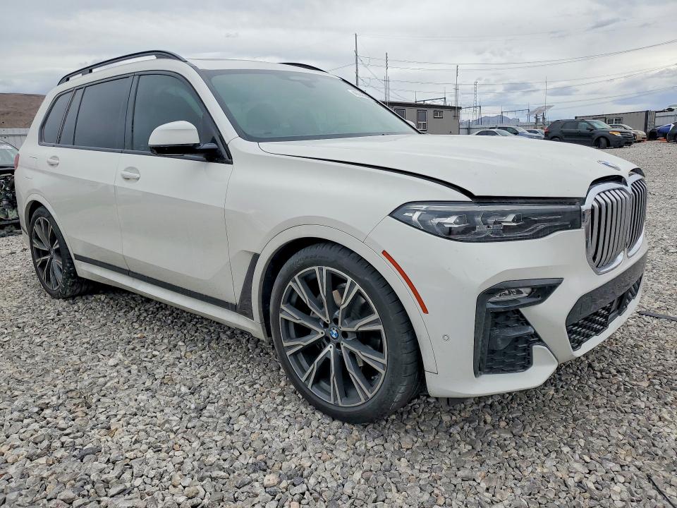 2019 BMW X7 VIN 5UXCW2C54KL083298 COPART salvage auction — SIDE, Nv - Salvage Title, sold $500 on 2026-07-01 (photo 4)