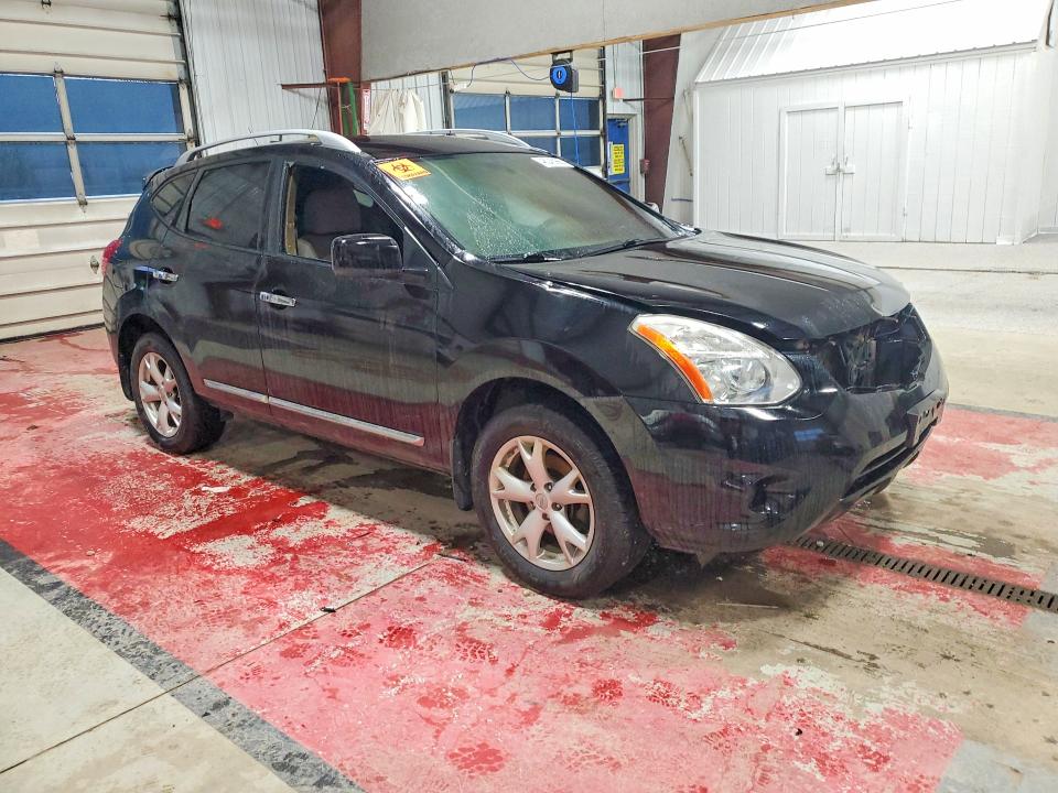2011 Nissan Rogue sport VIN JN8AS5MV8BW686178 COPART salvage auction — INTERIOR BURN, Pa - Certificate Of Salvage, sold $350 on 2026-07-06 (photo 4)