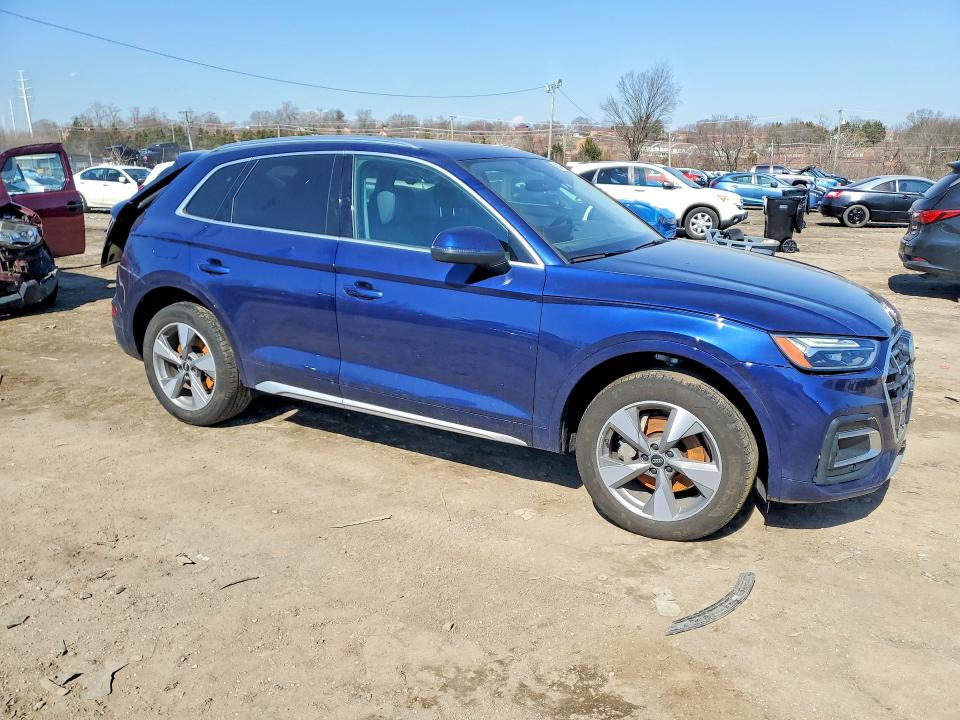 2023 Audi Q5 VIN WA1BBAFY8P2084812 COPART salvage auction — REAR END, Id - Salvage Certificate Of Title, sold $13,600 on 2026-07-14 (photo 4)