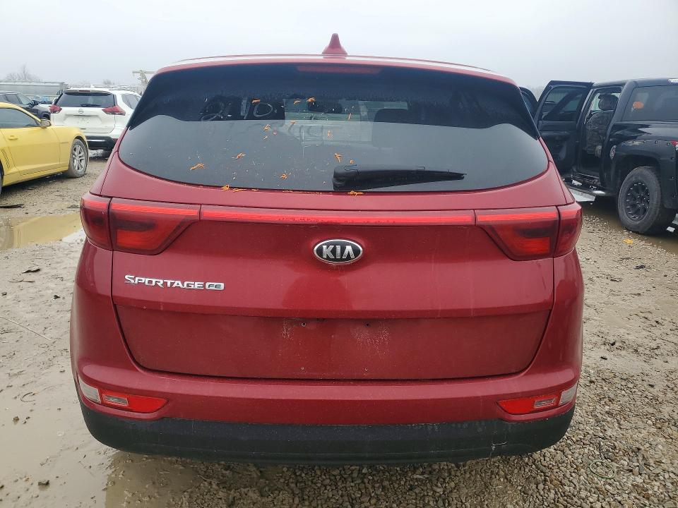 2019 Kia Sportage VIN KNDPM3ACXK7536641 COPART salvage auction — VANDALISM, MO - SALVAGE CERTIFICATE OF TITLE, sold $4,200 on 2026-07-28 (photo 6)