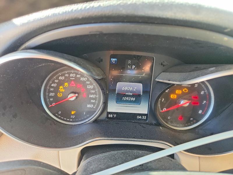 2018 Mercedes-benz Glc VIN WDC0G4KB4JV067362 COPART salvage auction — FRONT END, Ca - Salvage Certificate, sold $3,400 on 2026-07-20 (photo 9)