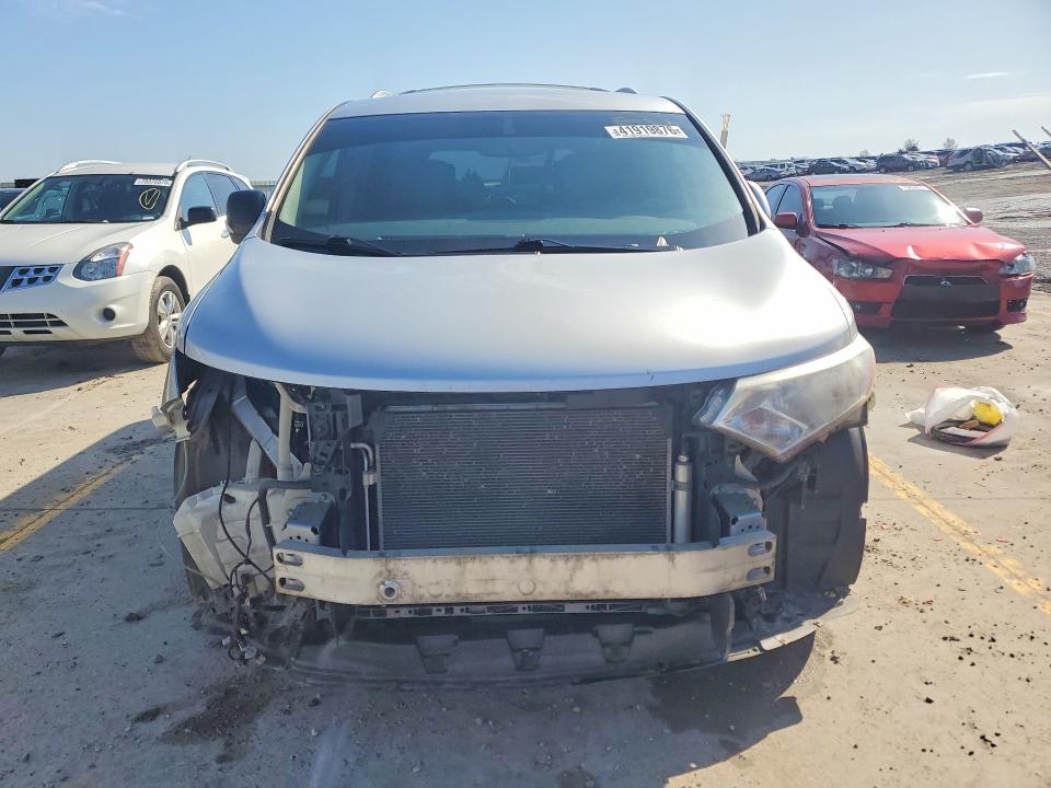 2015 Nissan Quest VIN JN8AE2KP9F9129701 COPART salvage auction — FRONT END, Ky - Cert Of Title-Salvage, sold $650 on 2026-07-30 (photo 5)