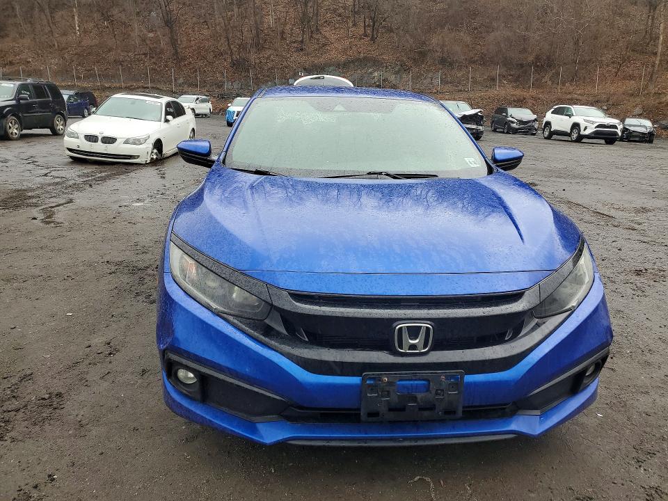 2020 Honda Civic VIN 2HGFC2F86LH550329 COPART salvage auction — FRONT END, Id - Salvage Certificate Of Title, sold $5,300 on 2026-07-02 (photo 5)
