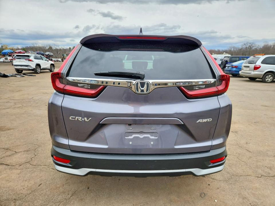2021 Honda Cr-v VIN 2HKRW2H57MH658926 COPART salvage auction — FRONT END, Ct - Cert Of Title-Salvage, sold $9,100 on 2026-07-02 (photo 6)