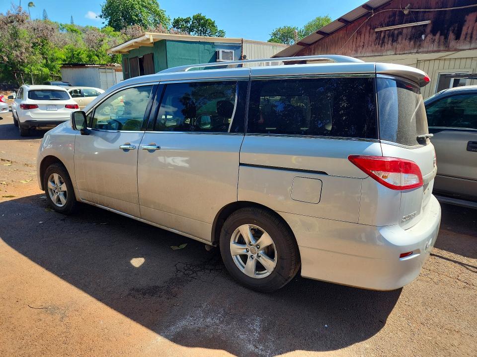 2017 Nissan Quest VIN JN8AE2KP6H9168507 COPART salvage auction — FRONT END, HI - CERTIFICATE OF SALVAGE, sold $1 on 2026-07-20 (photo 2)