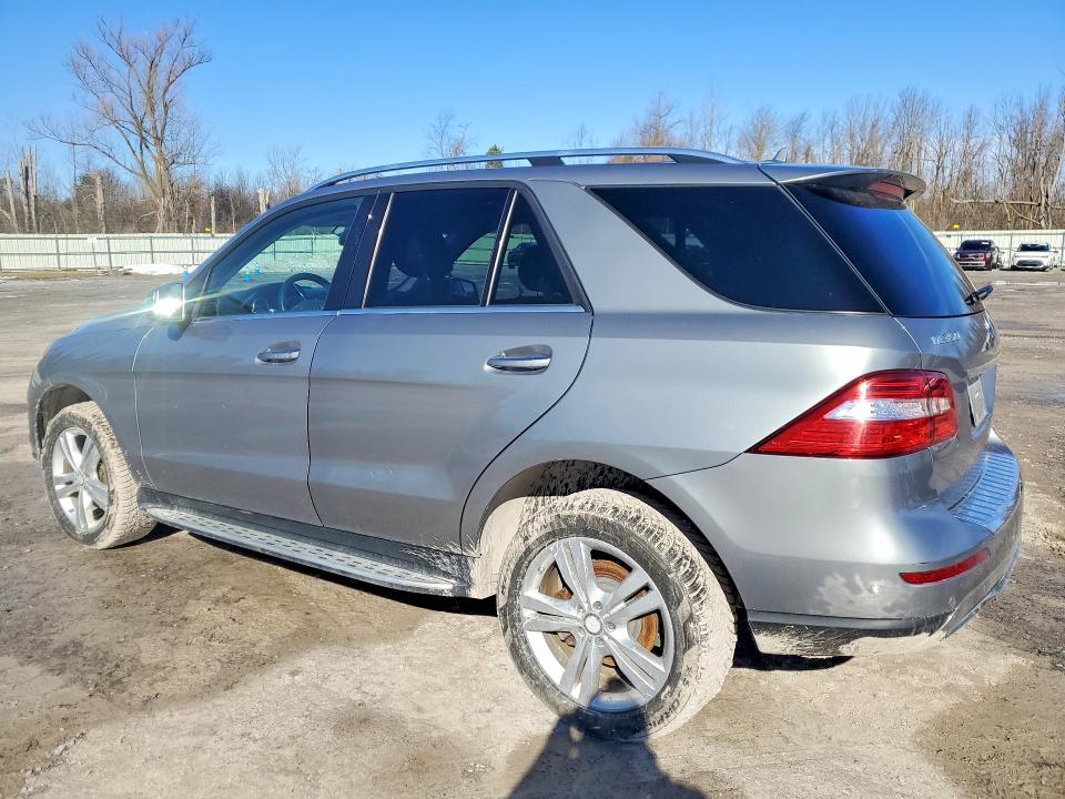 2014 Mercedes-benz Ml-class VIN 4JGDA2EB8EA402690 COPART salvage auction — NORMAL WEAR, Ny - Certificate Of Title, sold $6,500 on 2026-07-08 (photo 2)