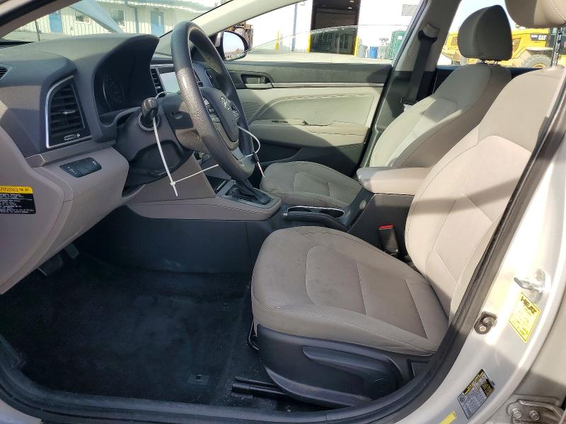 2017 Hyundai Elantra VIN KMHD84LF3HU203532 COPART salvage auction — REAR END, Nc - Salvage Certificate Of Title, sold $975 on 2026-07-20 (photo 7)