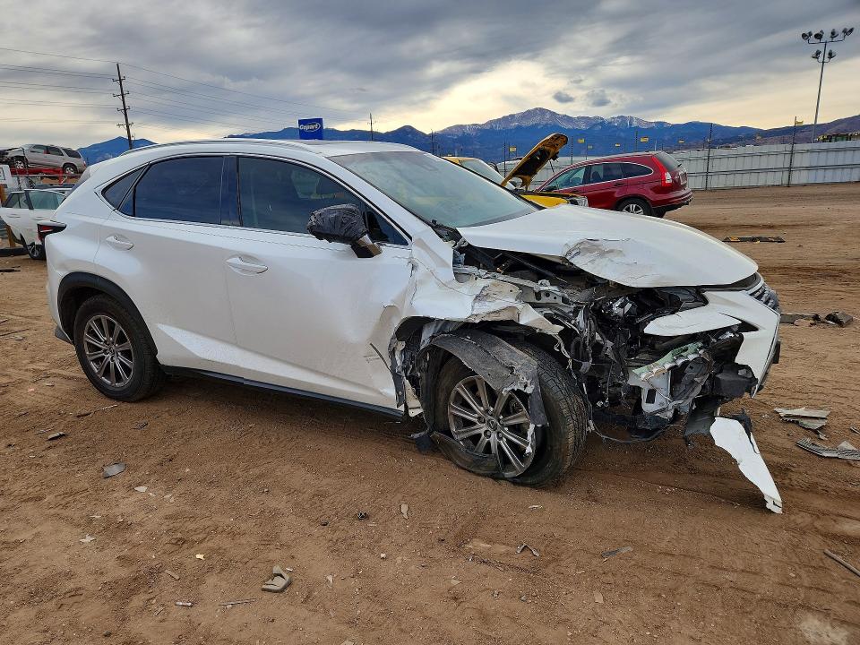 2019 Lexus Nx VIN JTJYARBZ5K2157107 COPART salvage auction — FRONT END, Tx - Salvage Vehicle Title, sold $6,500 on 2026-07-08 (photo 4)