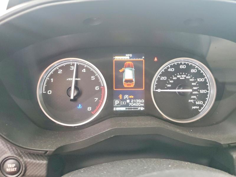 2022 Subaru Forester VIN JF2SKADCXNH407928 COPART salvage auction — WATER/FLOOD, Mo - Salvage Certificate Of Title, sold $6,700 on 2026-07-24 (photo 9)