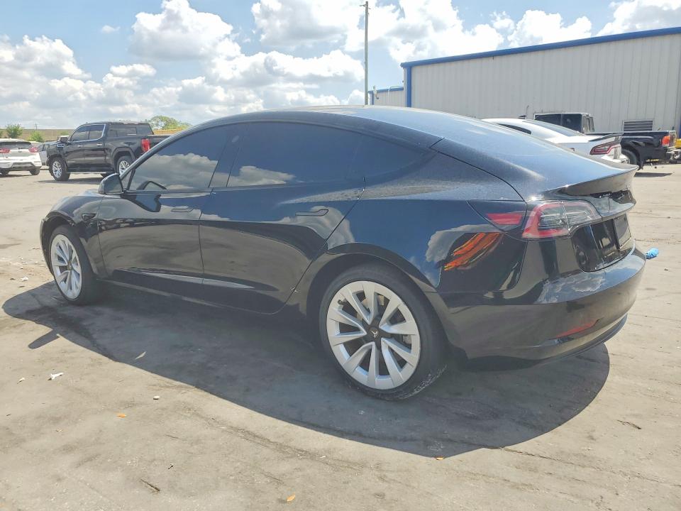 2023 Tesla Model 3 VIN 5YJ3E1EA9PF459769 COPART salvage auction — FRONT END, Fl - Certificate Of Destruction, sold $7,100 on 2026-07-09 (photo 2)