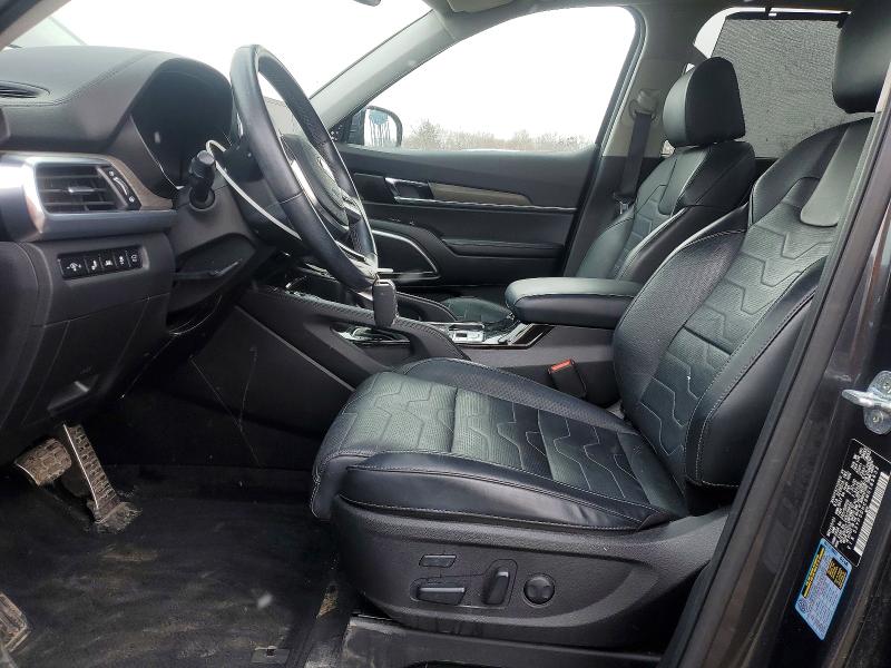 2021 Kia Telluride VIN 5XYP5DHC6MG189632 COPART salvage auction — FRONT END, Wv - Salvage Certificate, sold $6,000 on 2026-07-22 (photo 7)