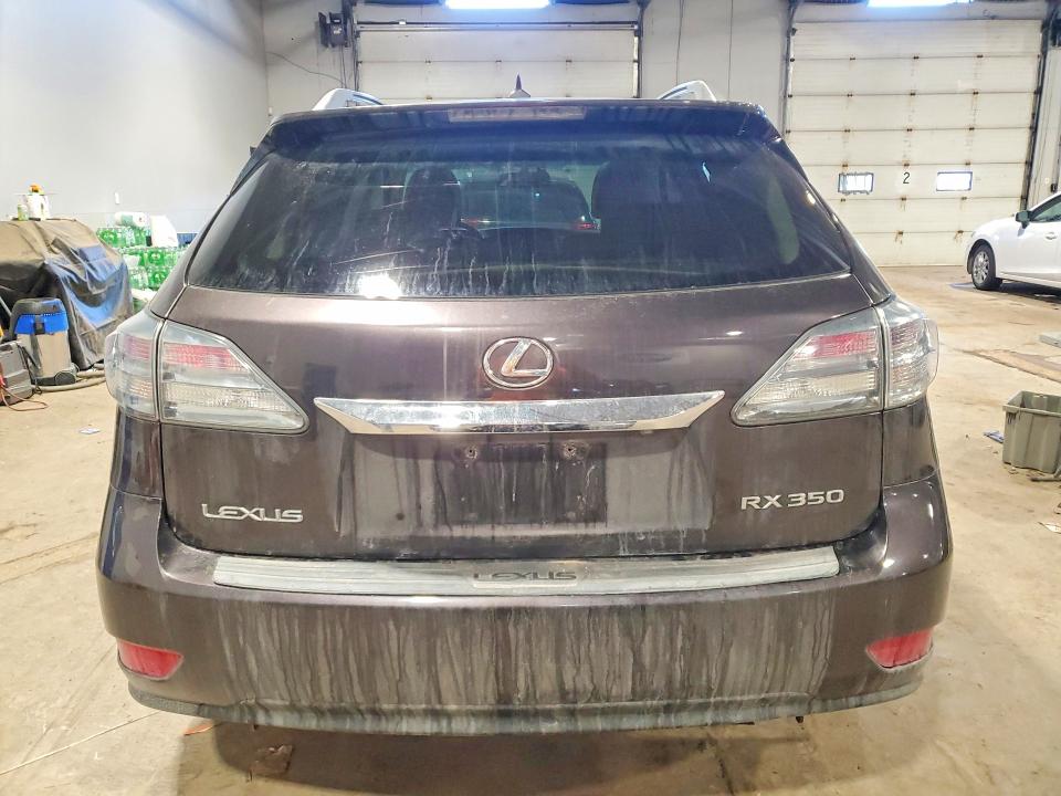 2010 Lexus Rx VIN 2T2BK1BA8AC008509 COPART salvage auction — FRONT END, Ns - Rebuild Vehicle, sold $5,400 on 2026-07-02 (photo 6)