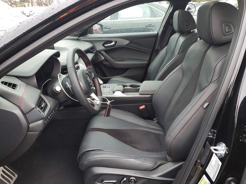 2025 Acura Tlx VIN 19UUB7F08SA001231 COPART salvage auction — FRONT END, Md - Cert Of Salvage > 75% Damage, sold $7,600 on 2026-09-04 (photo 7)