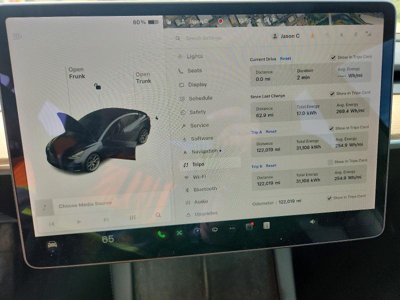 2021 Tesla Model 3 VIN 5YJ3E1EB7MF065630 COPART salvage auction — SIDE, Ca - Salvage Certificate, sold $5,800 on 2026-07-30 (photo 9)