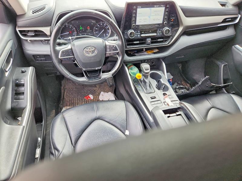 2020 Toyota Highlander VIN 5TDGZRBH3LS018750 COPART salvage auction — FRONT END, Md - Cert Of Salvage > 75% Damage, sold $15,100 on 2026-07-10 (photo 8)