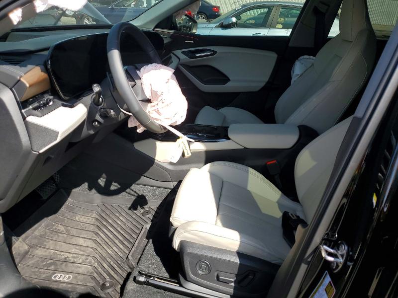 2025 Audi Q6 VIN WA124BGF2SA018106 COPART salvage auction — FRONT END, Ca - Salvage Certificate, sold $19,200 on 2026-07-02 (photo 7)