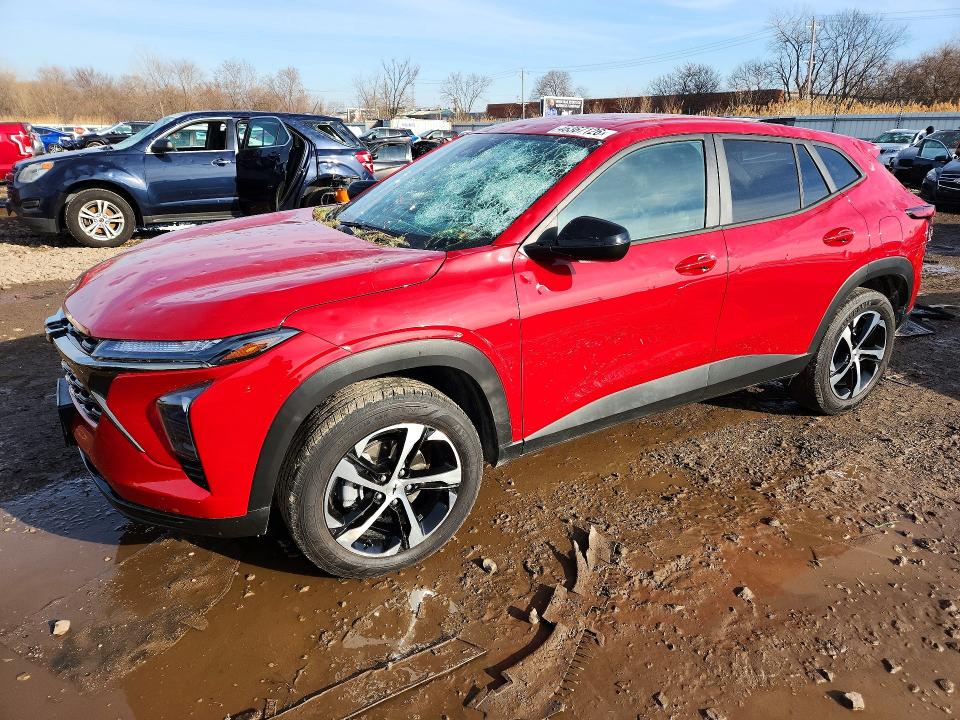 2026 Chevrolet Trax VIN KL77LGEP4TC032759 COPART salvage auction — HAIL, Il - Certificate Of Title, sold $8,600 on 2026-07-06 (photo 1)