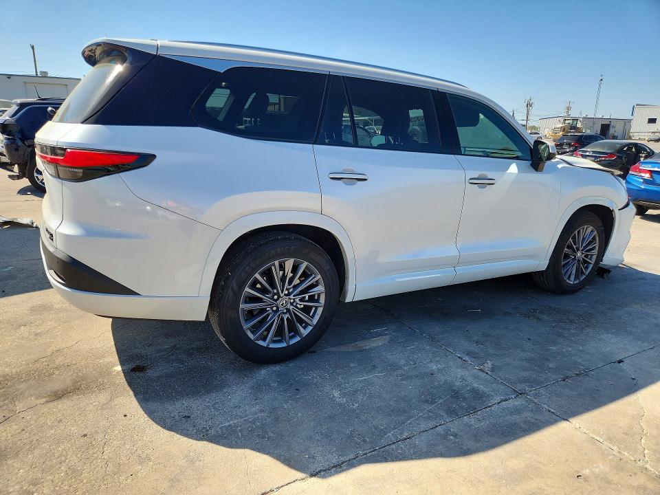 2025 Lexus Tx VIN 5TDAAAB6XSS044581 COPART salvage auction — Front End, TX - SALVAGE VEHICLE TITLE, sold $23,200 on 2026-06-25 (photo 3)